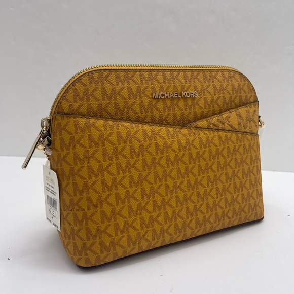 Michael Kors Handbags - Michael Kors Jet Set Travel Md Logo Dome Crossbody XCROSS XBODY
Marigold 
NWT